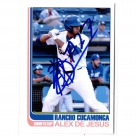 Alex De Jesus autograph
